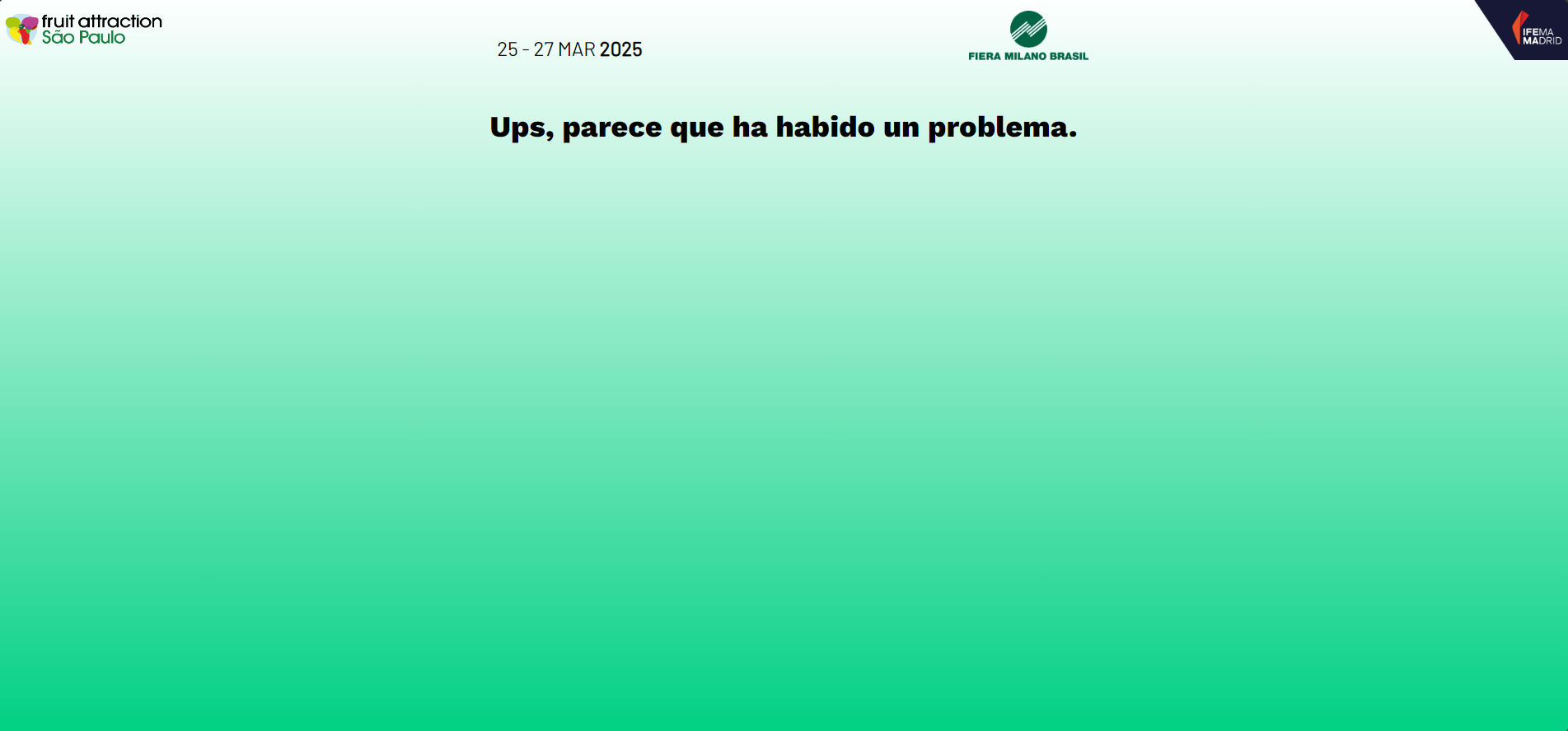 Error Formulario