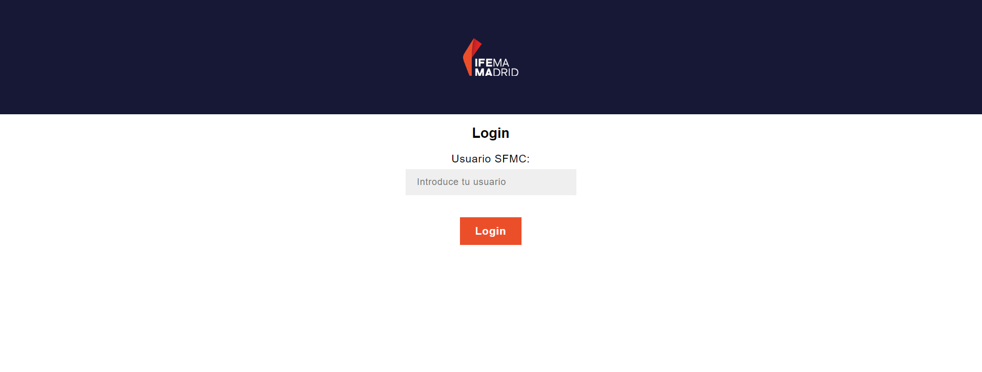 Landing Page Nomenclaturas Login